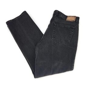 Arizona Jean Co. Jeans Mens Size 40 x 32 Straight Leg Black The Original Denim